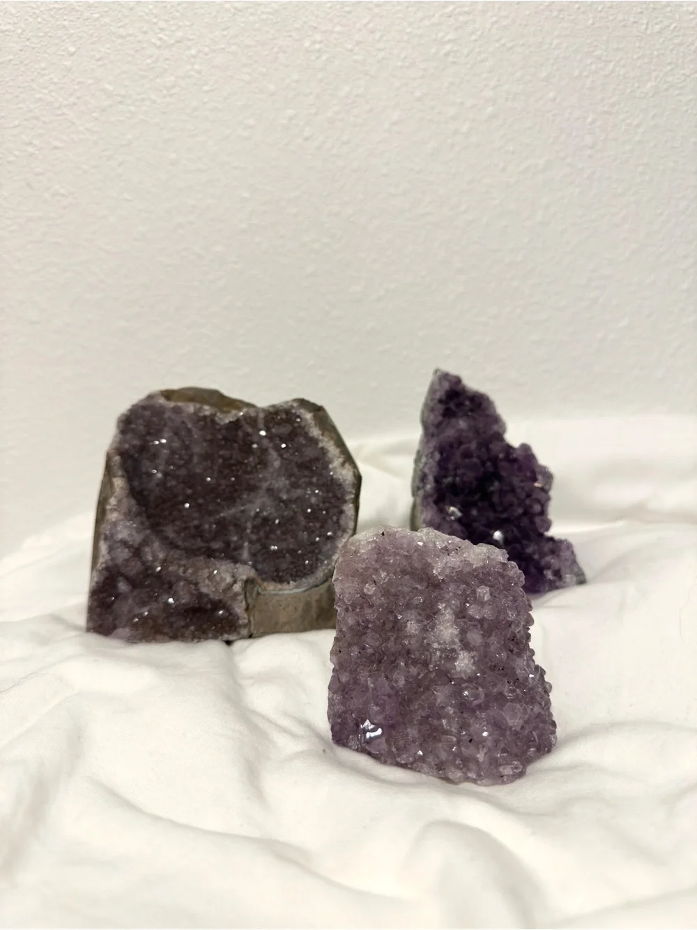 Amethyst Crystals (Set of 3)